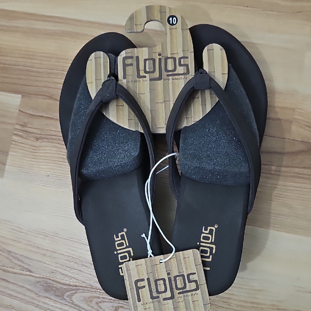 NEW Wedge Thong Flip Flop Sandals by Flojos